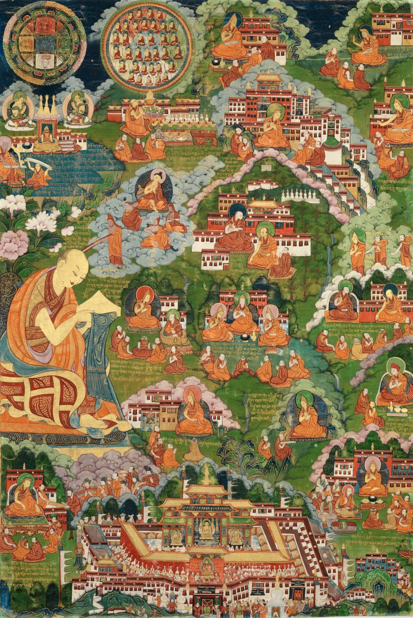 Tsongkhapa af Unknown
