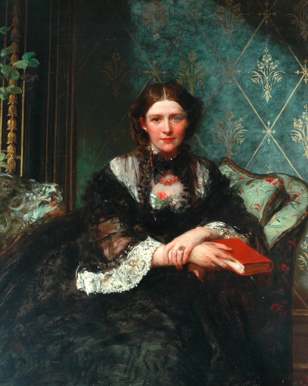 Ellen Fielden fra Stansfield Hall af Unknown