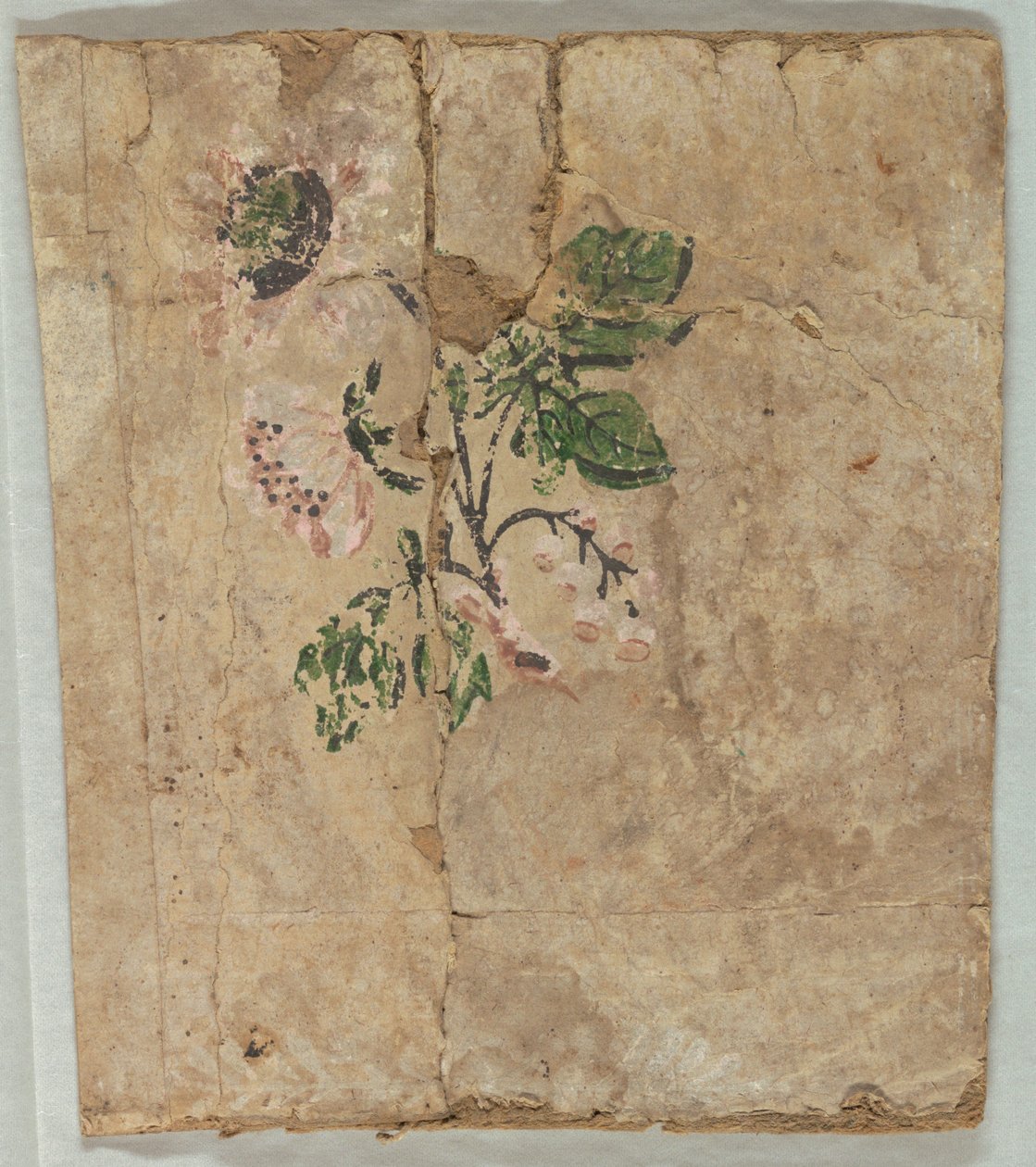 Båndboksfragment af Unknown