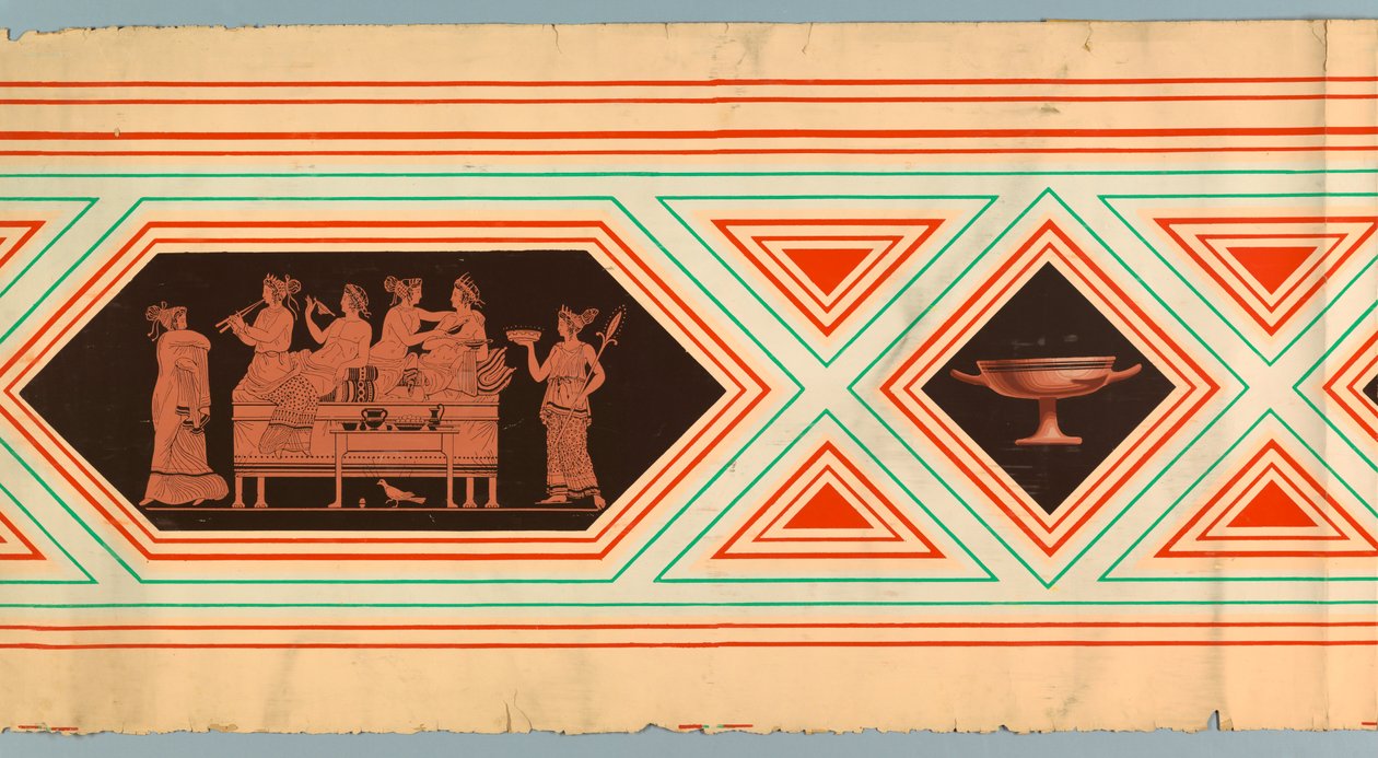 Frieze Or Dado (Frankrig), ca. 1840 af Unknown