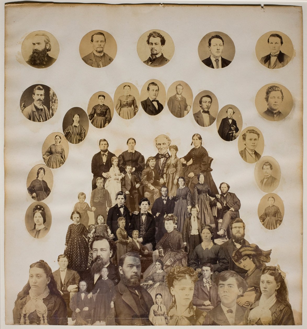 Civil War Collage af Unknown