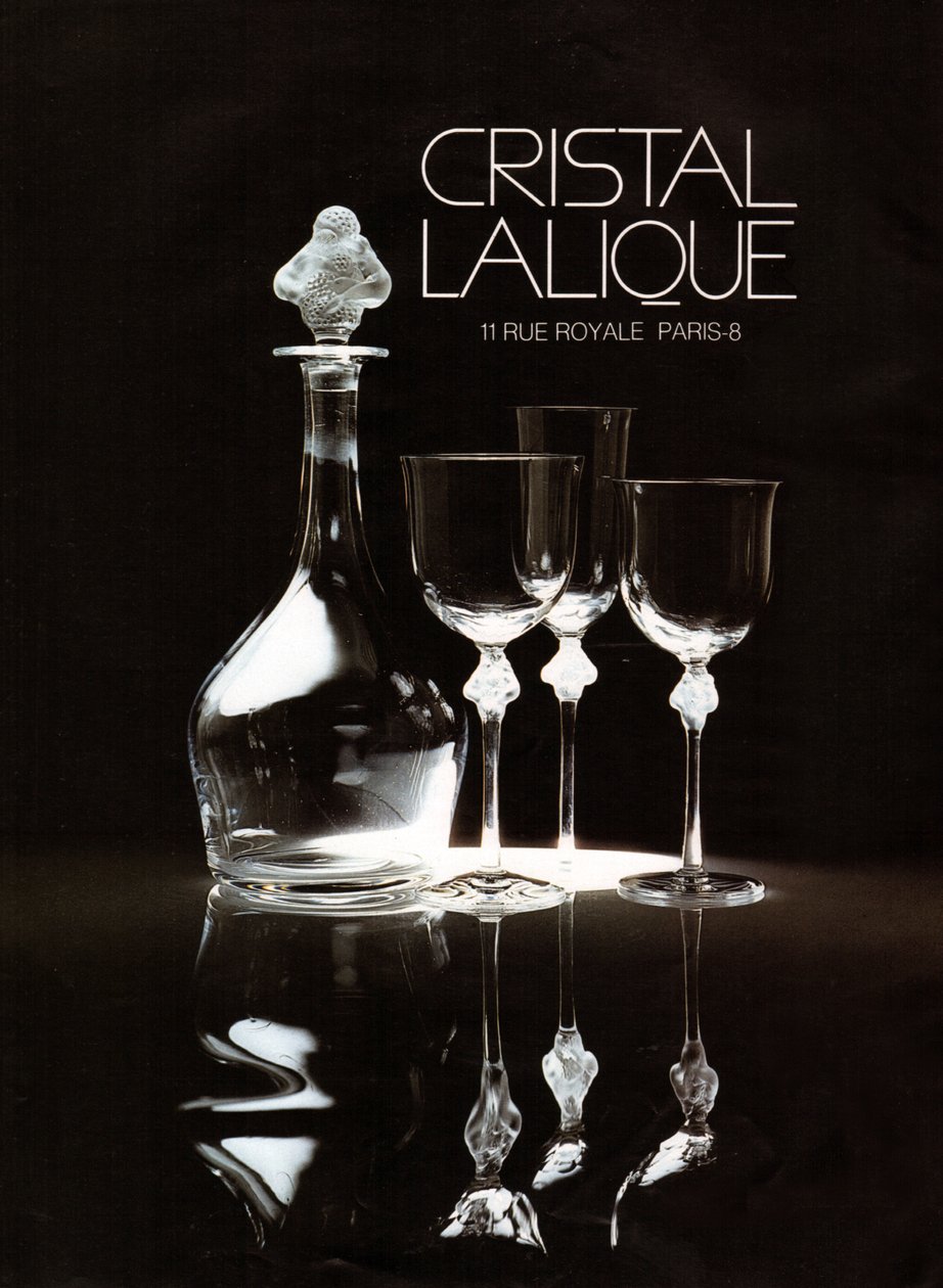 Cristal Lalique. Krystal af Lalique. af Unknown