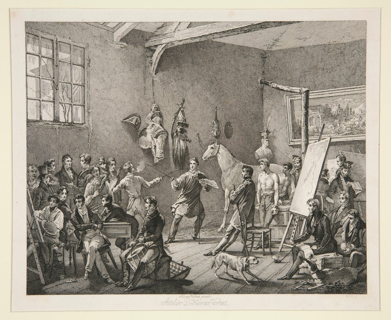 Horace Vernet af Unknown