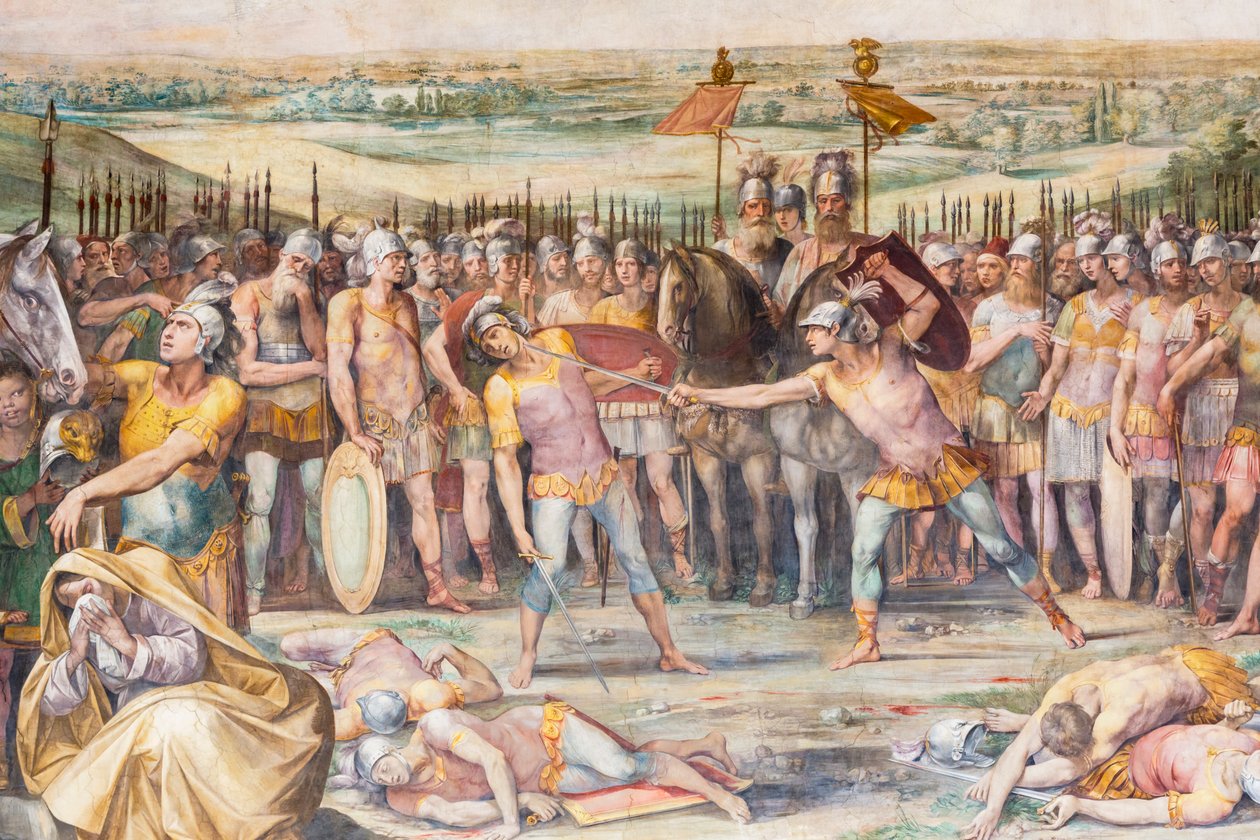 Horatius og Curiatii, Rom, Italien af Unknown