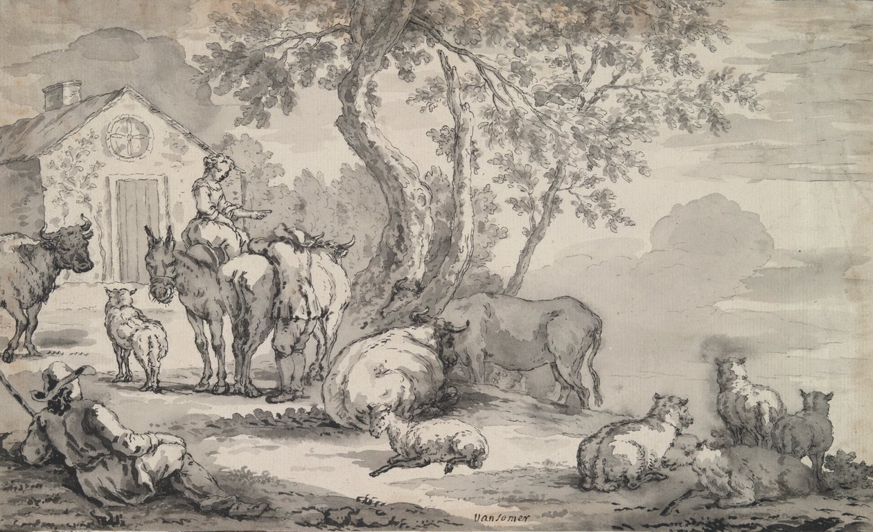 Pastoral af Unknown