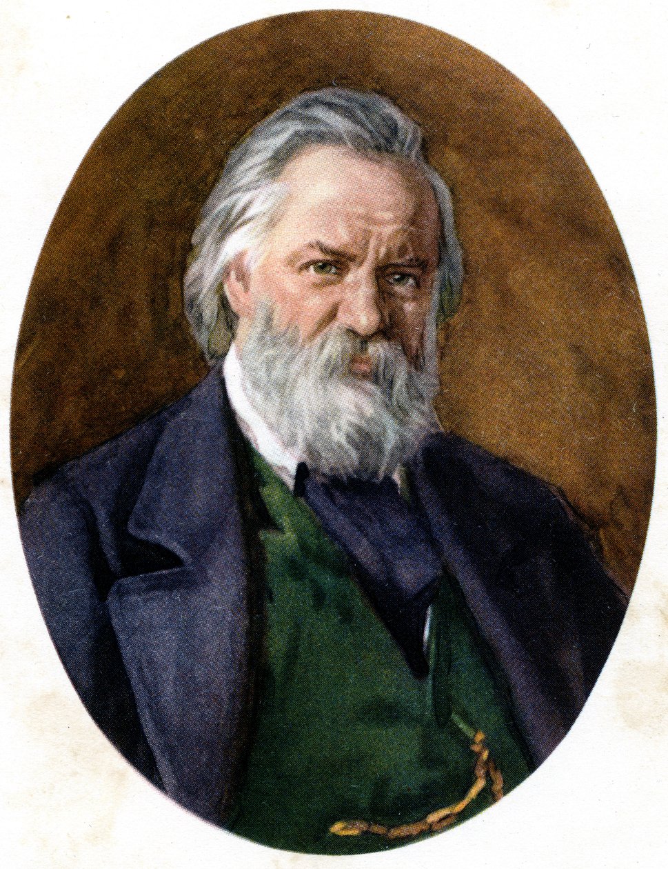 Portræt af Alexander Herzen (1812 – 1870) af Unknown