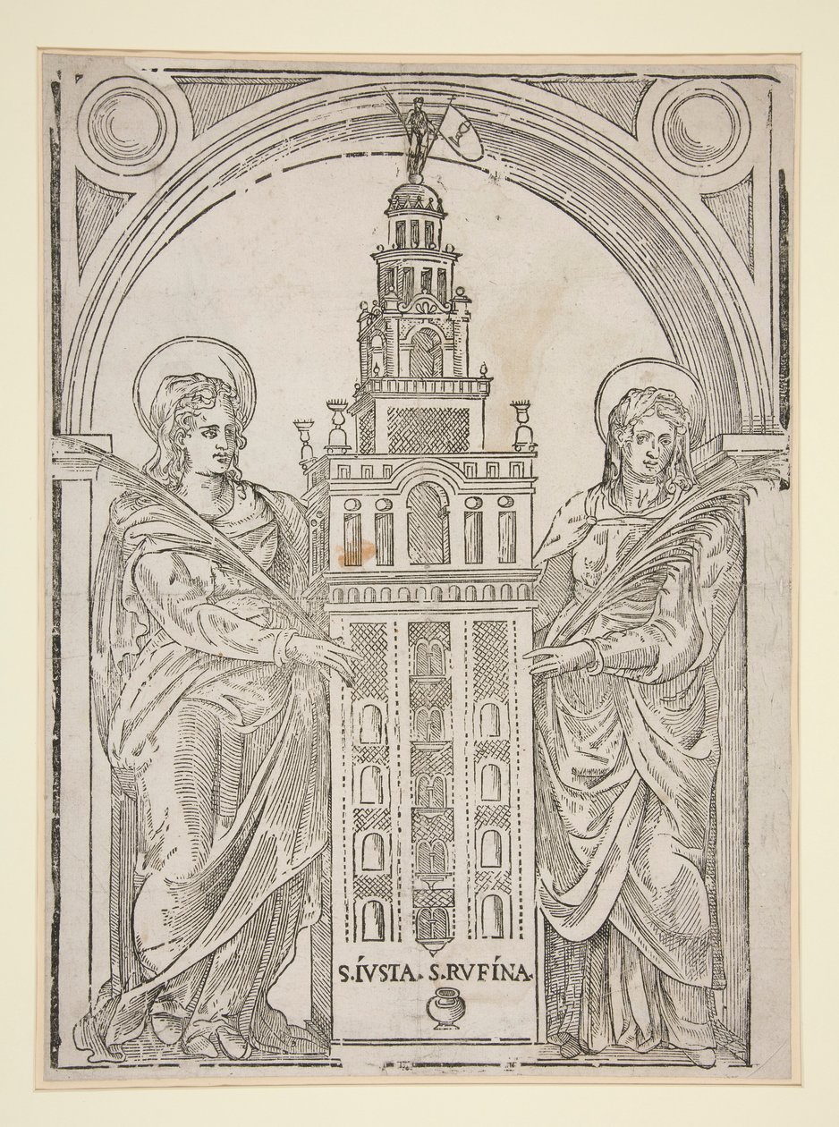 St. Justa og St. Rufina af Unknown