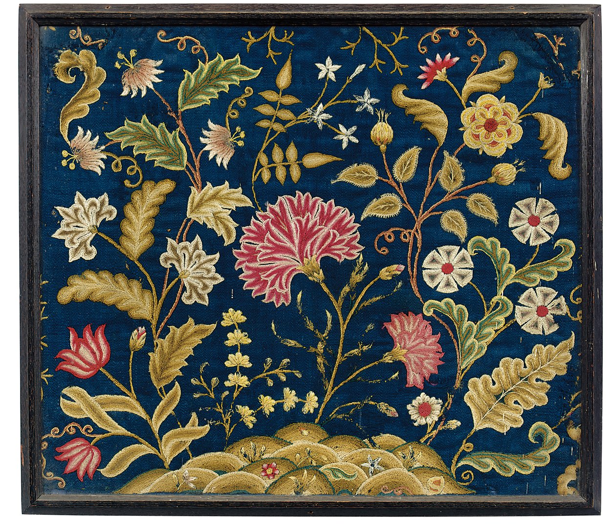 Et George II broderet billede, ca. 1740 af Unknown
