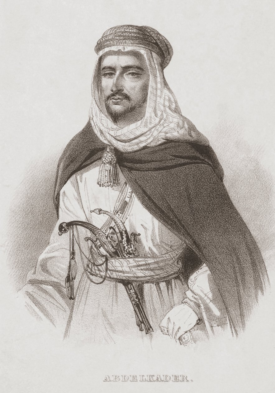 Abdul Qadir Ibn Muwahhideen. af Unknown artist