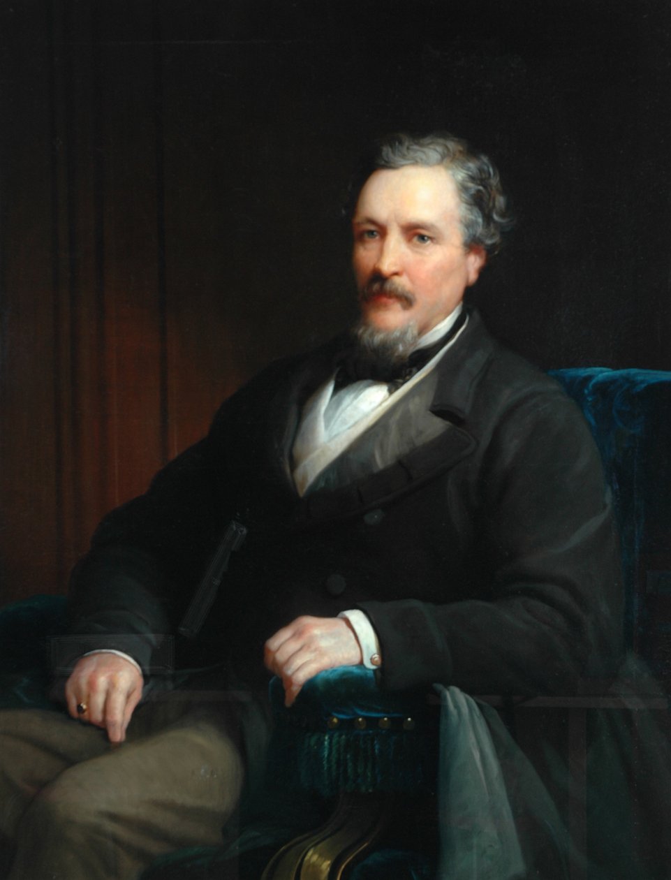 Oberst Edward Akroyd, 1868 af Unknown
