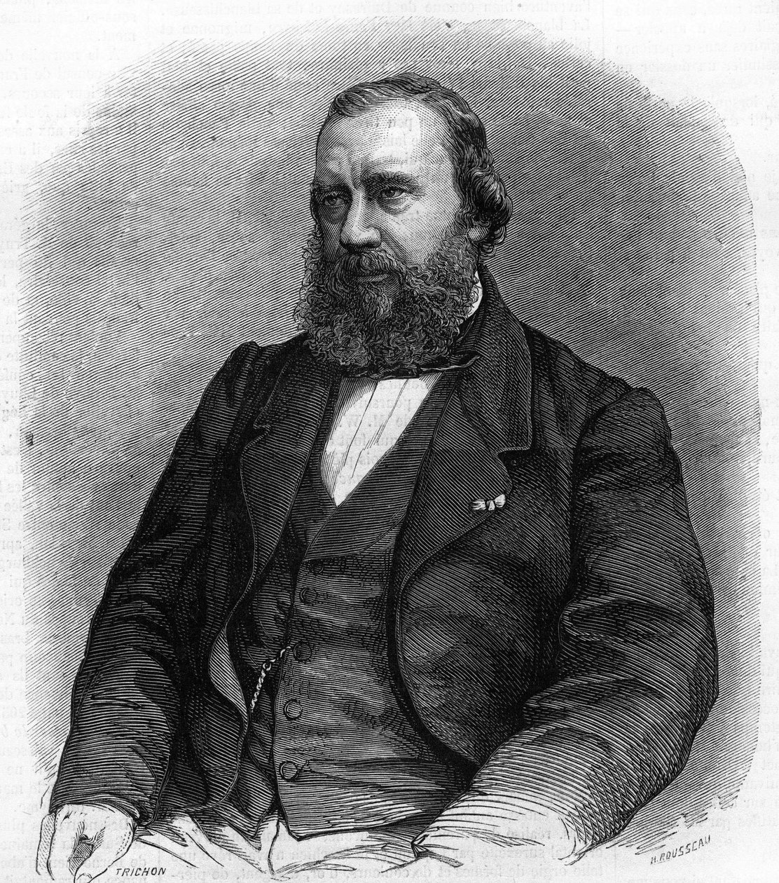Constant Troyon (1810-1865), fransk maler. af Unknown artist
