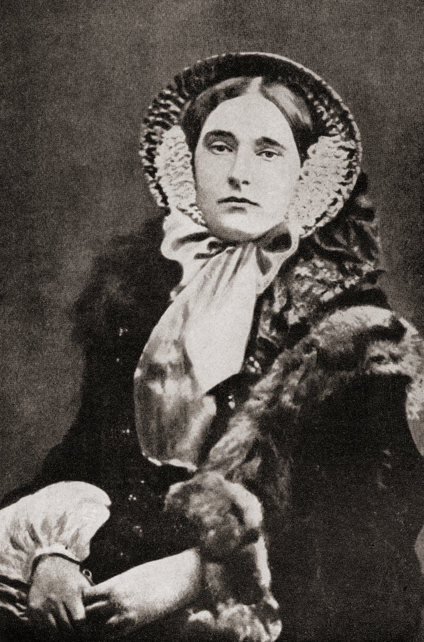 Mathilde Laetitia Wilhelmine Bonaparte, fransk prinsesse af Unknown