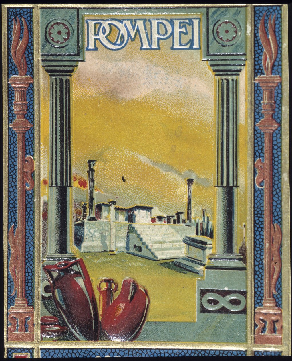 Pompeji. af Unknown artist