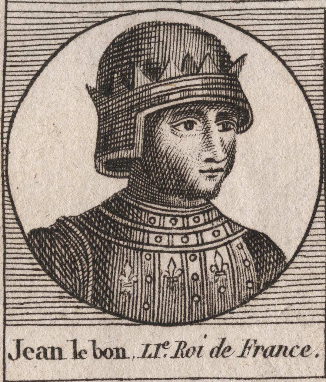 Portrait of John II the Gooddani af Unknown