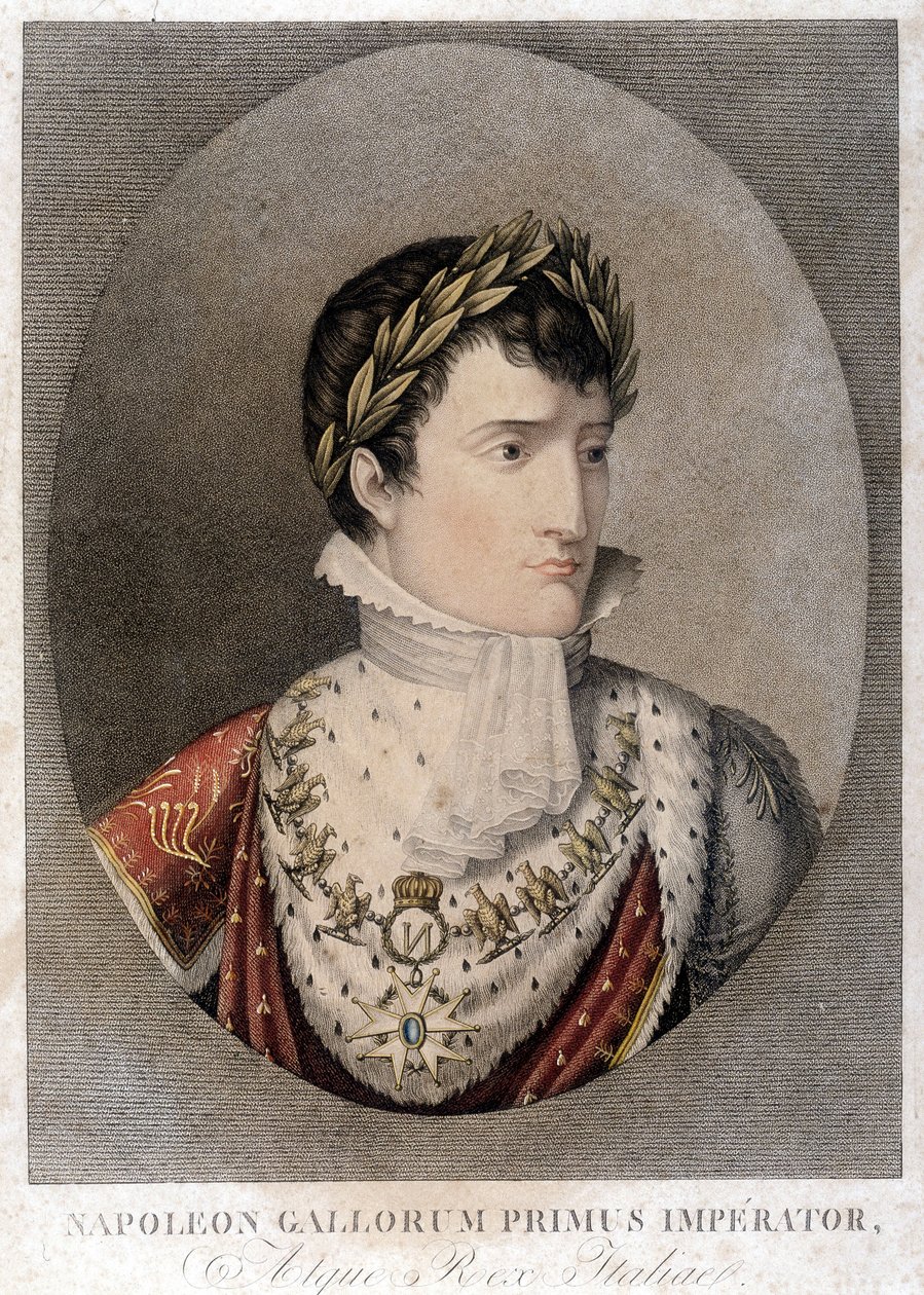 Portræt af Napoleons kejser. af Unknown artist