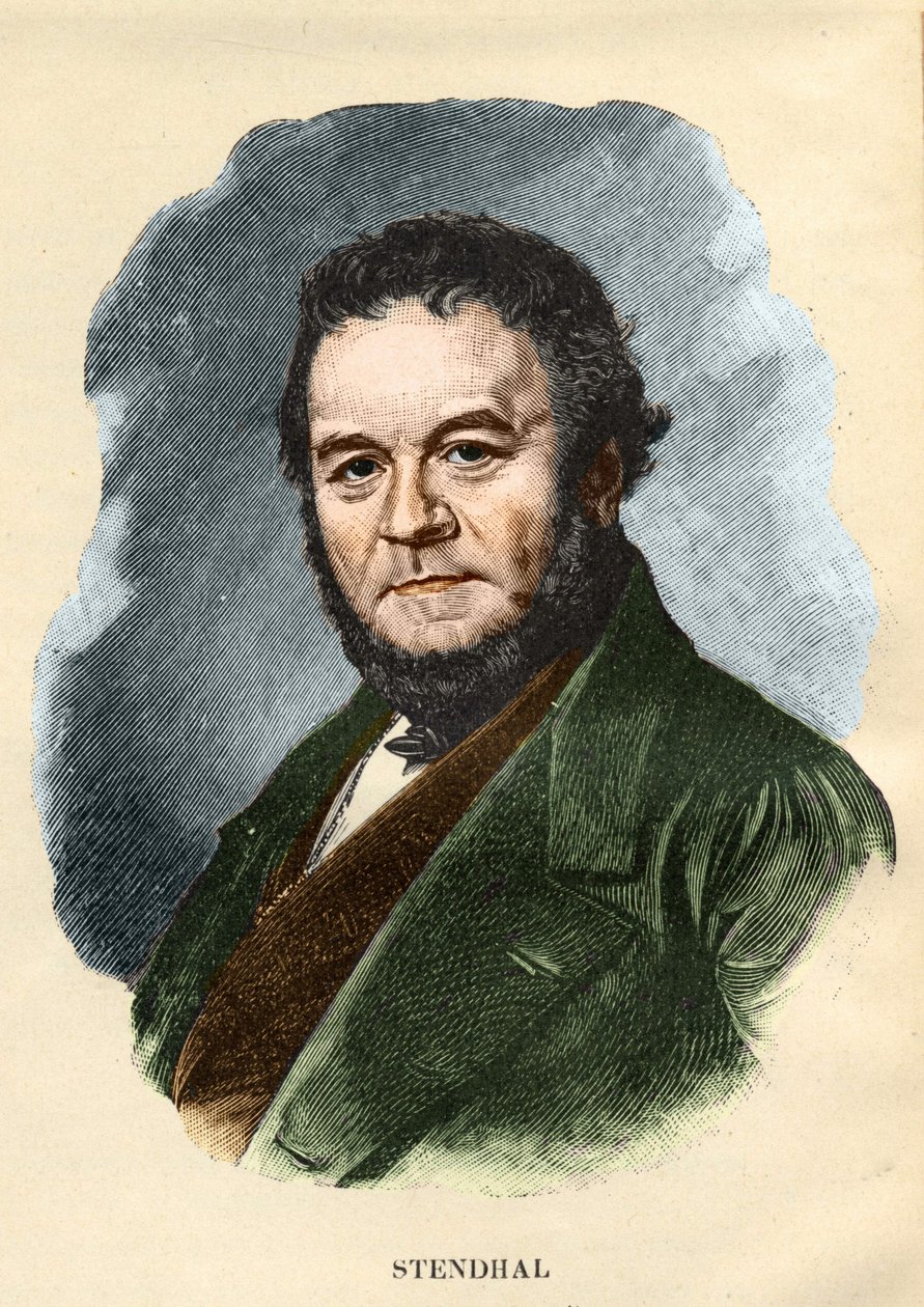 Portræt af Stendhal (Henry Beyle) (Grenoble af Unknown artist