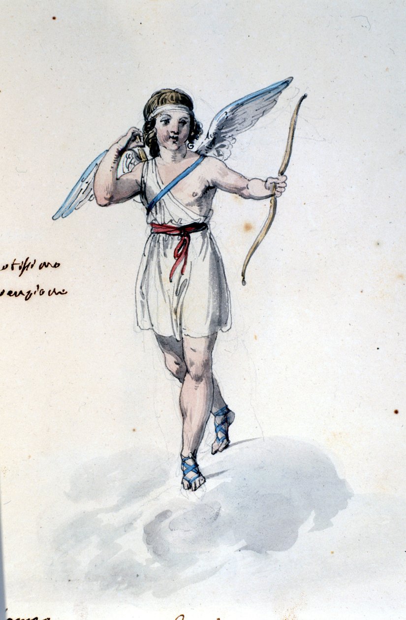 Repræsentation af Amor (Eros). af Unknown artist