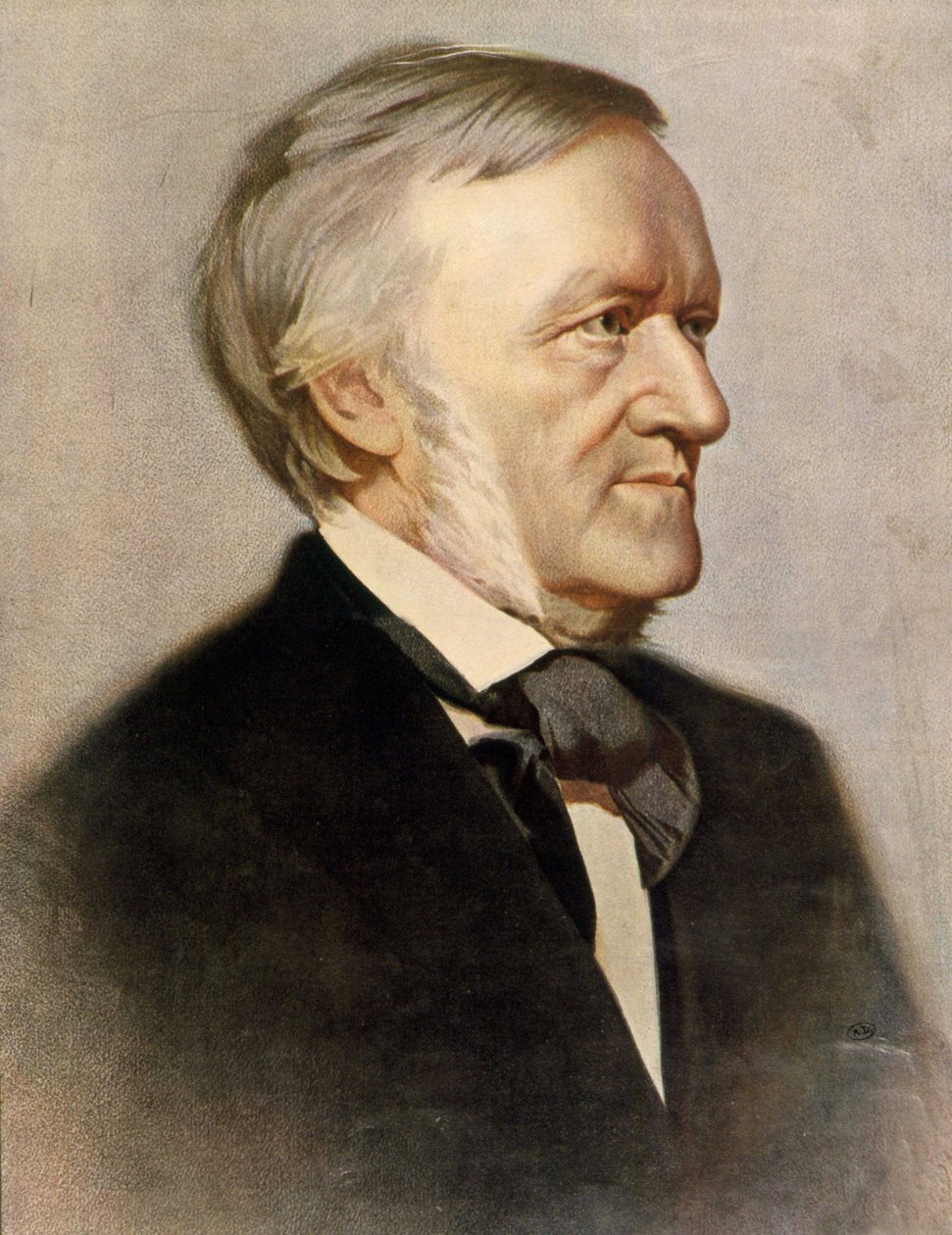 Richard Wagner (1813 - 1883). af Unknown artist