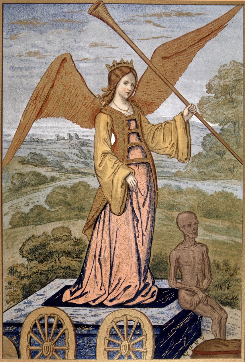 Den berømte triumf over Døden. af Unknown artist
