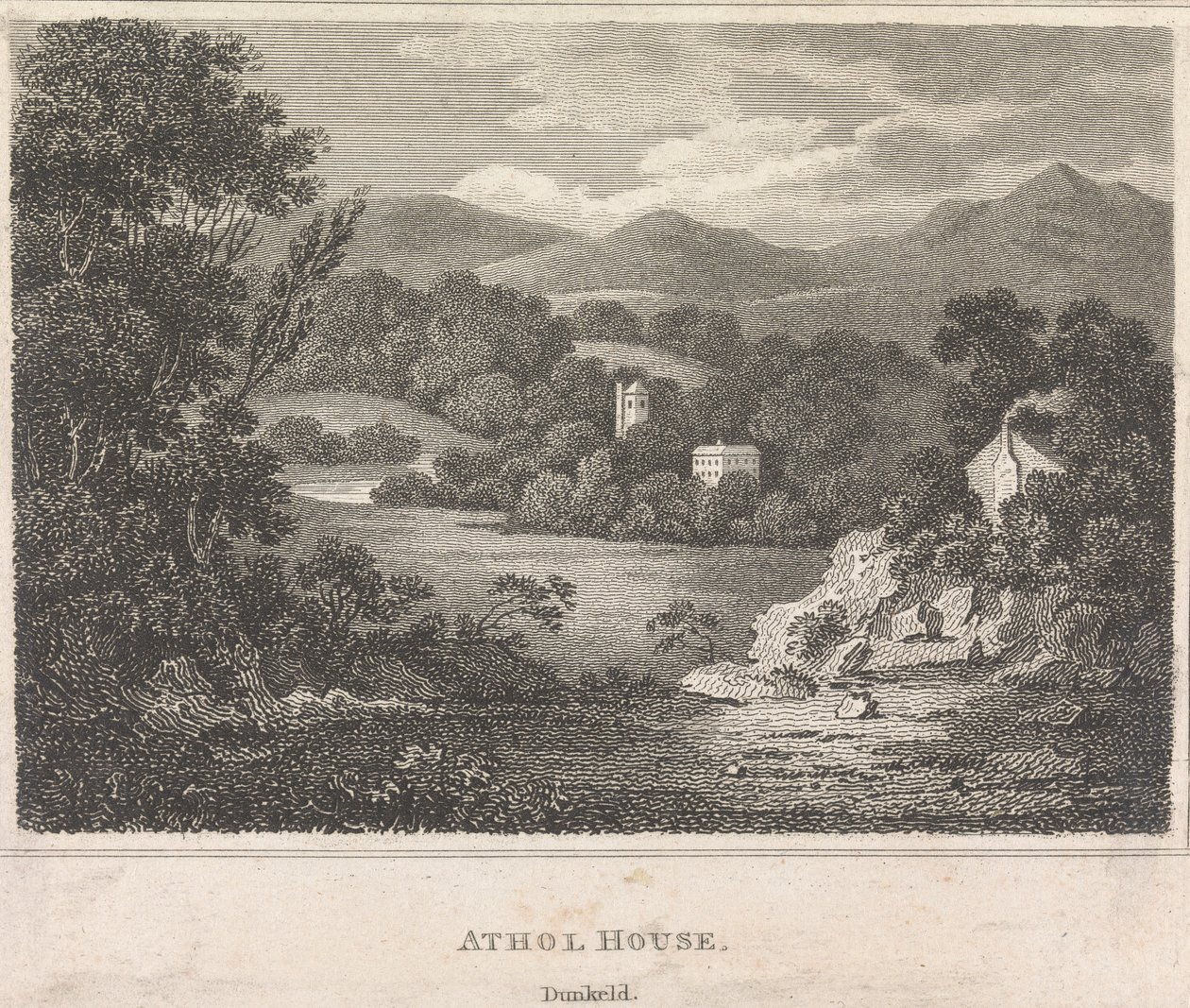 Athol House, Dunkeld; side 15 (bind 1) af Unknown artist