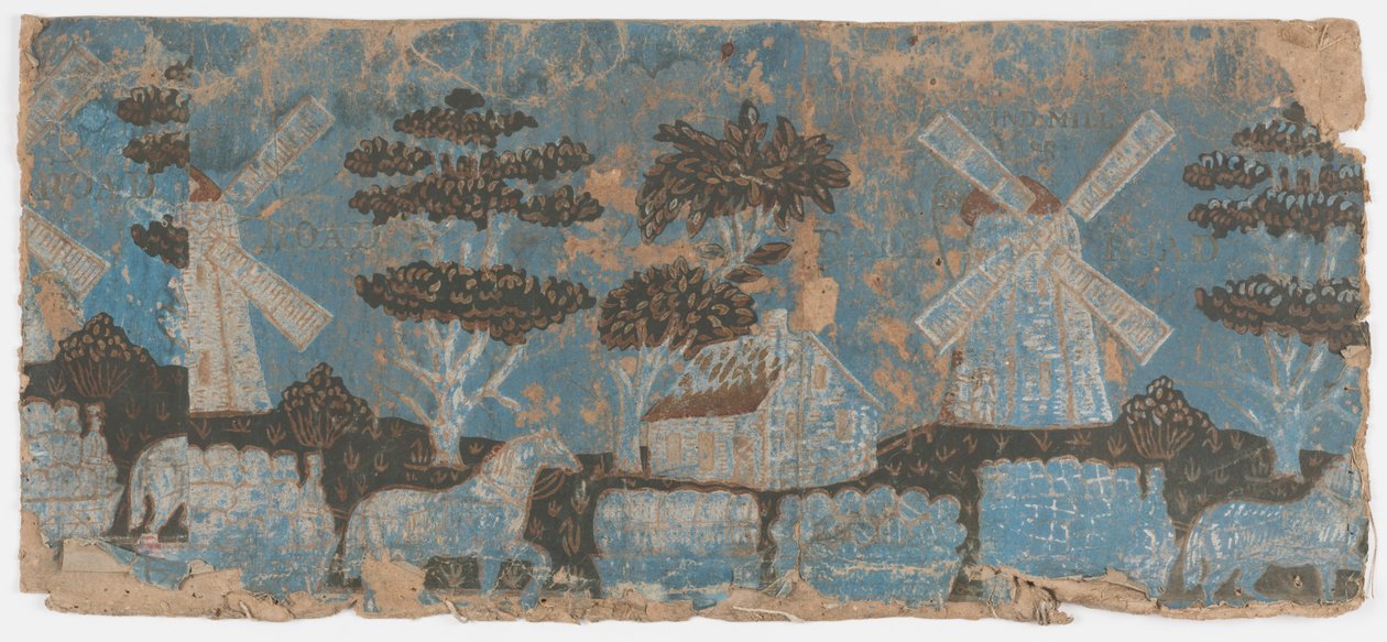 Bandbox fragment af Unknown artist