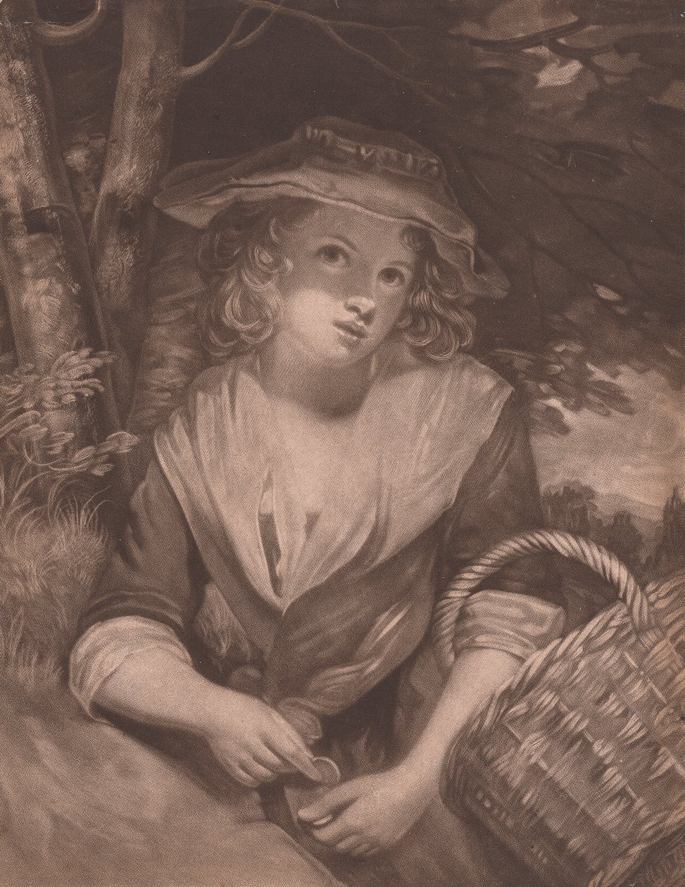 Fancy emne; Frøken G. af Unknown artist