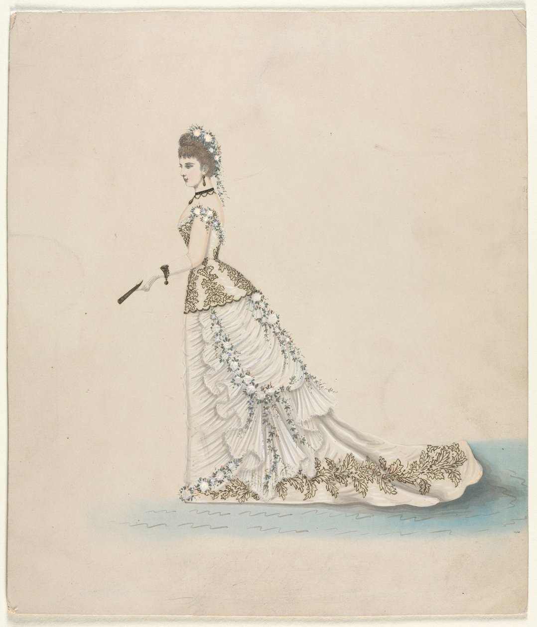 Modeundersøgelse (designet til værd) af Unknown artist