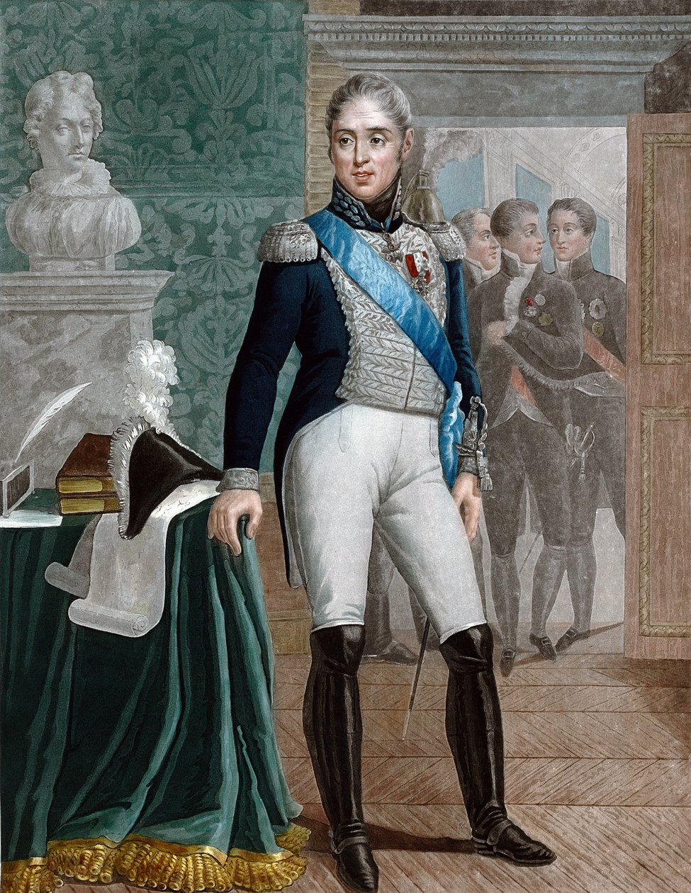 Portrait of Charles Xdani af Unknown artist