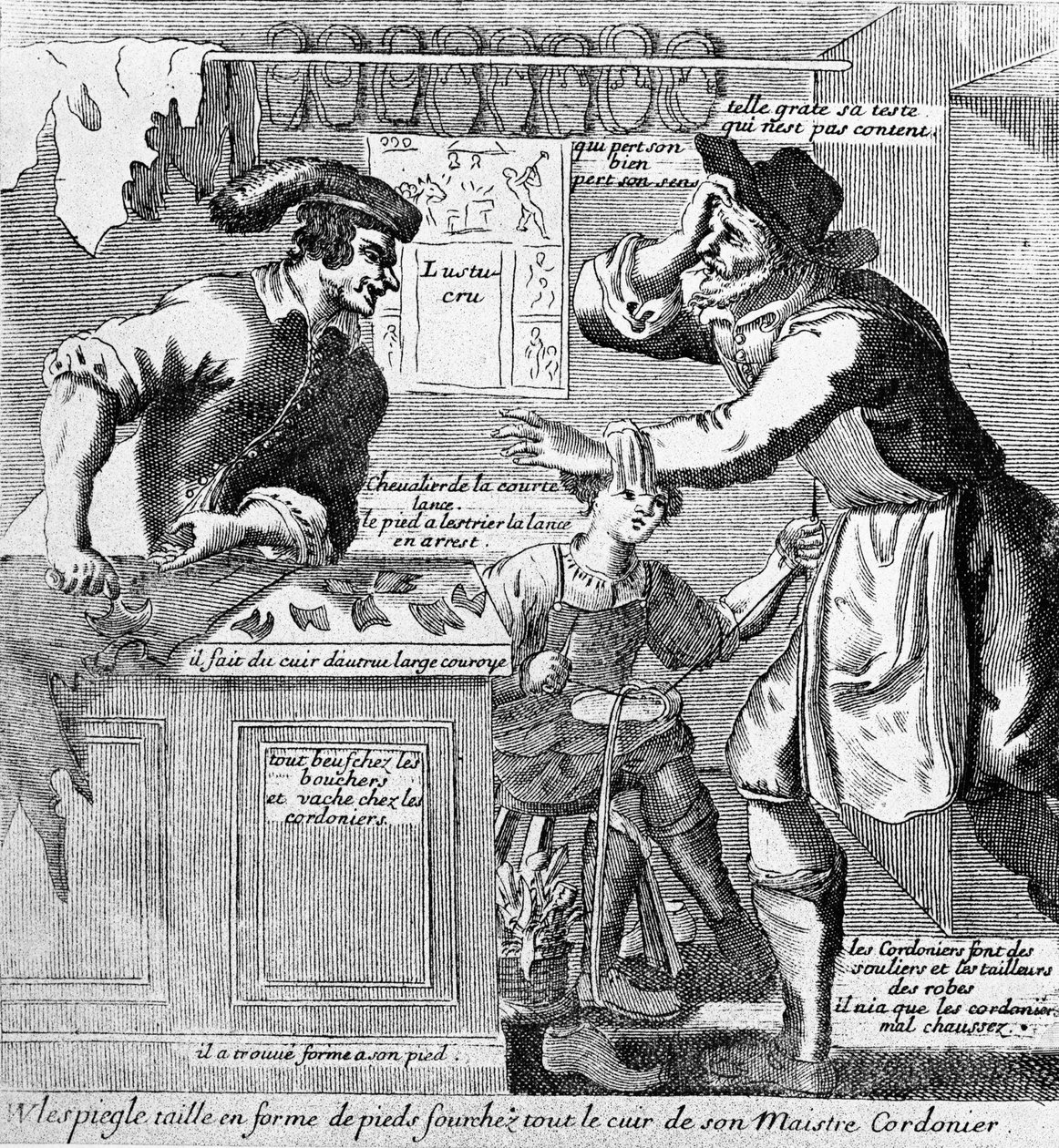 Skomager - 1782 - Musee Carnavalet. af Unknown artist