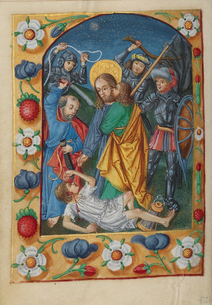 Forræderiet mod Kristus af Unknown artist