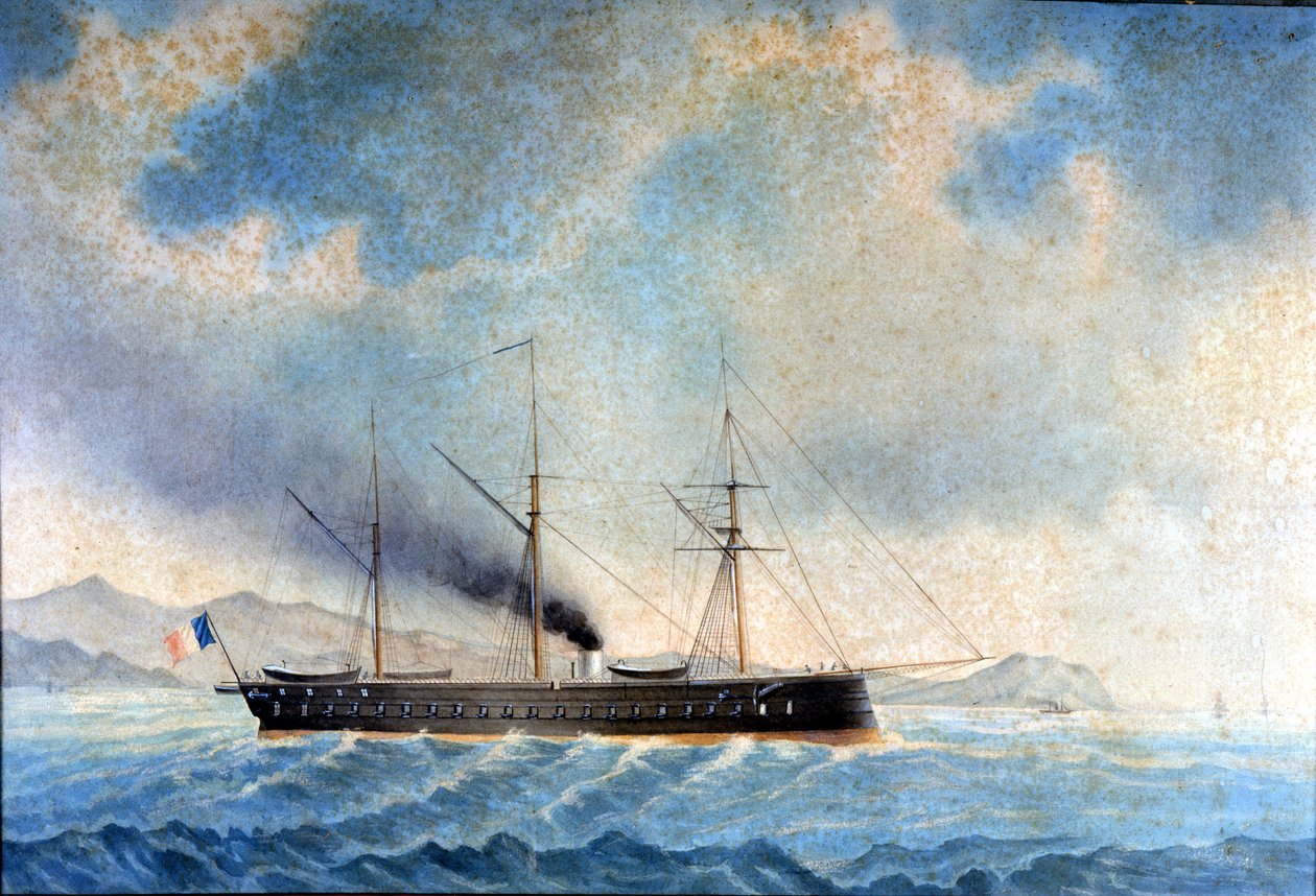 Fregatherligheden. 1859. af Unknown artist