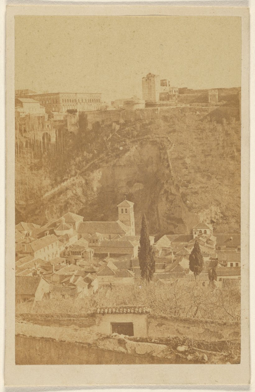 [Udsigt over Alhambra, Spanien]. af Unknown artist