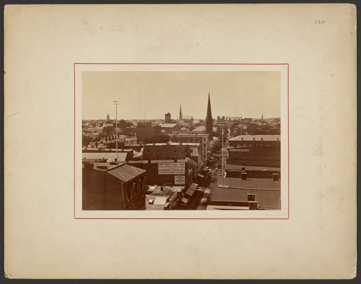 [Udsigt over Providence, Rhode Island]. af Unknown artist/maker