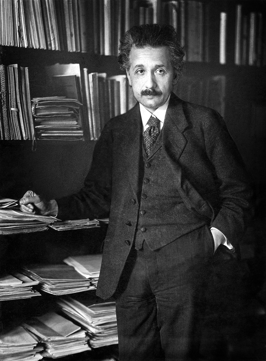 Albert Einstein af Unknown photographer