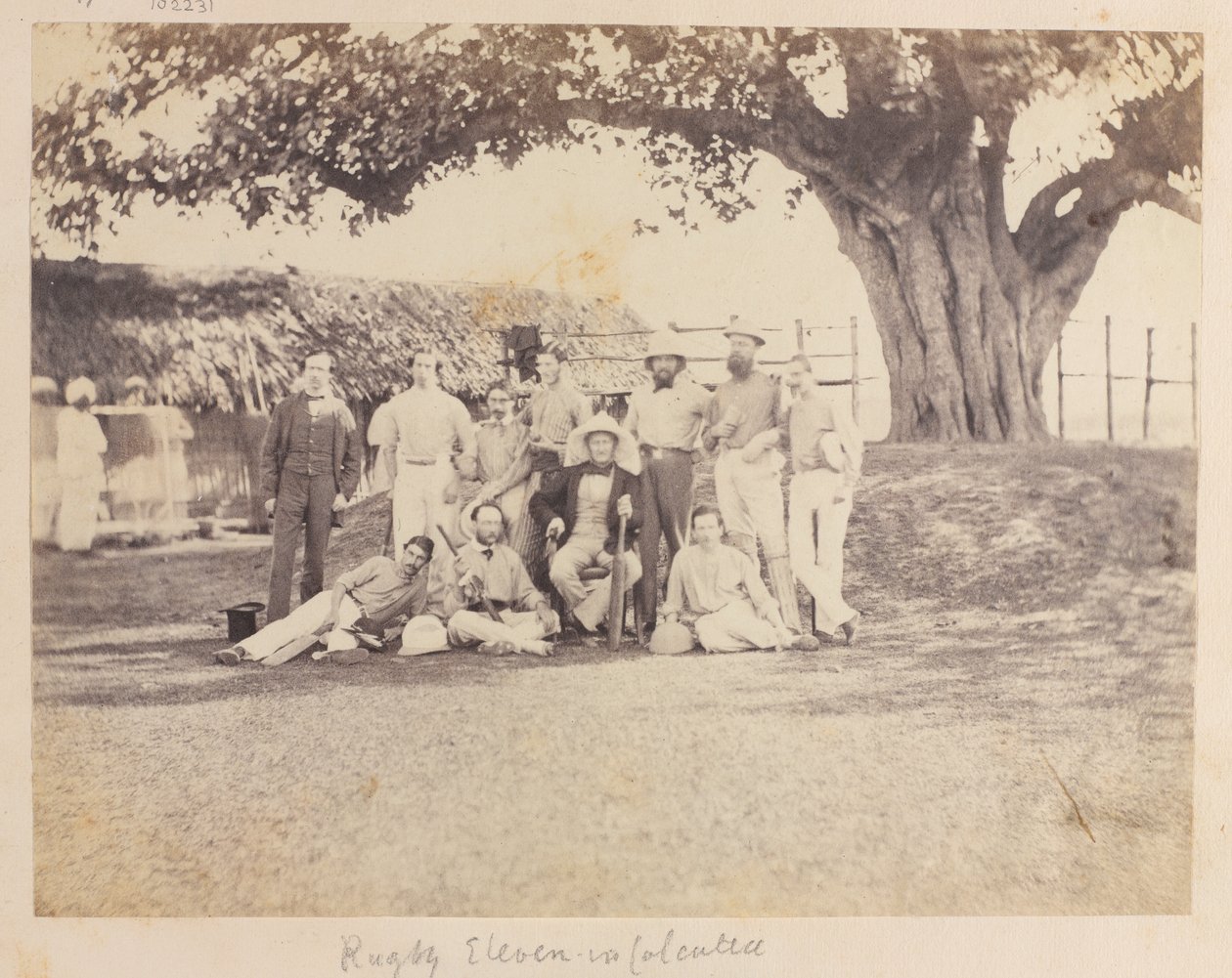 Hærens crickethold, Calcutta af Unknown photographer