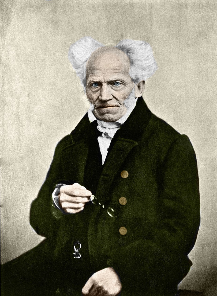 Arthur Schopenhauer (1788-1860), tysk filosof. af Unknown photographer