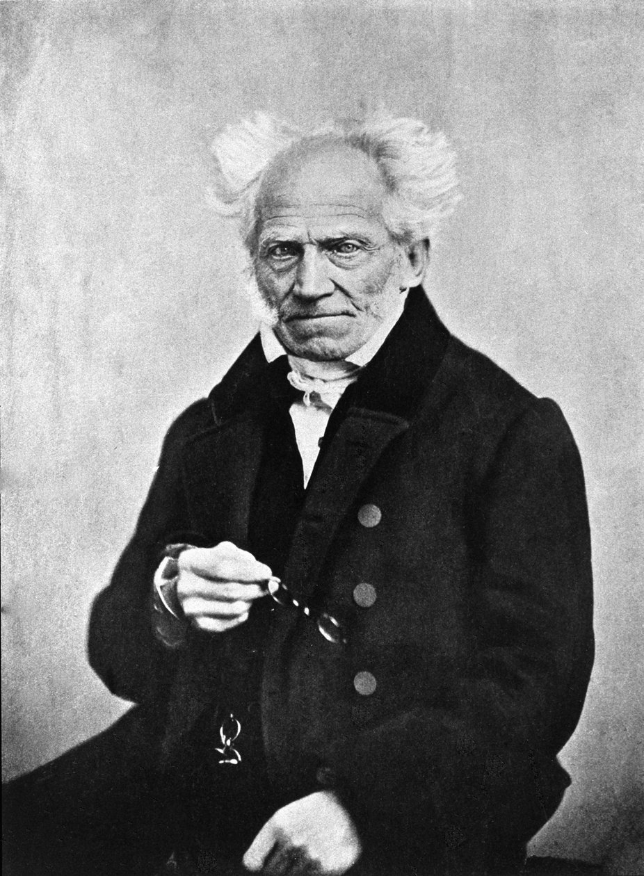Arthur Schopenhauer (1788-1860), tysk filosof. af Unknown photographer
