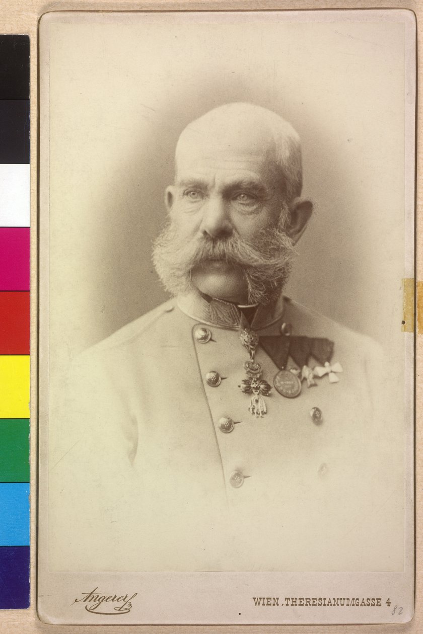 Franz Joseph I af Unknown photographer