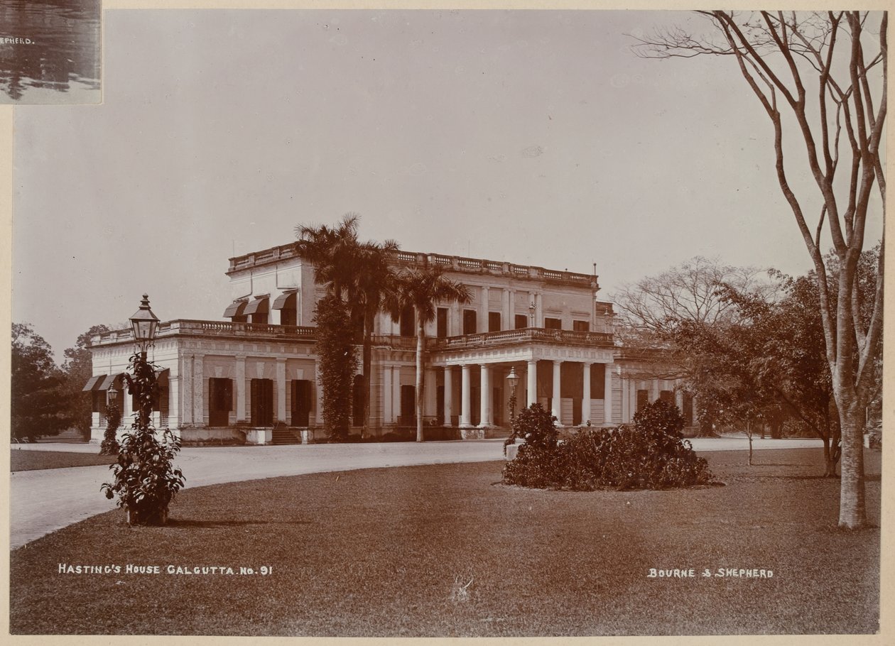 Hastings House, Calcutta af Unknown photographer