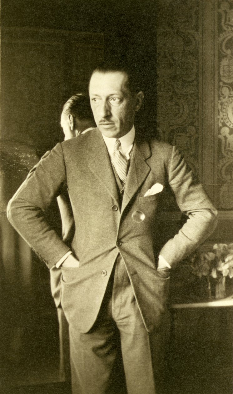 Igor Stravinsky (s/h-foto) af Unknown photographer