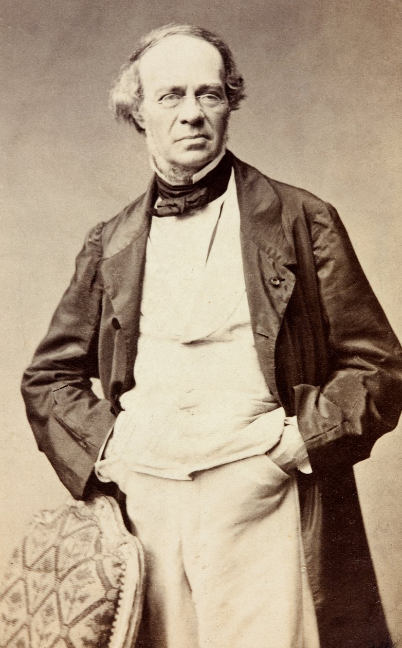 Portræt af Jacques-François-Fromental-Élie Halévy af Unknown photographer