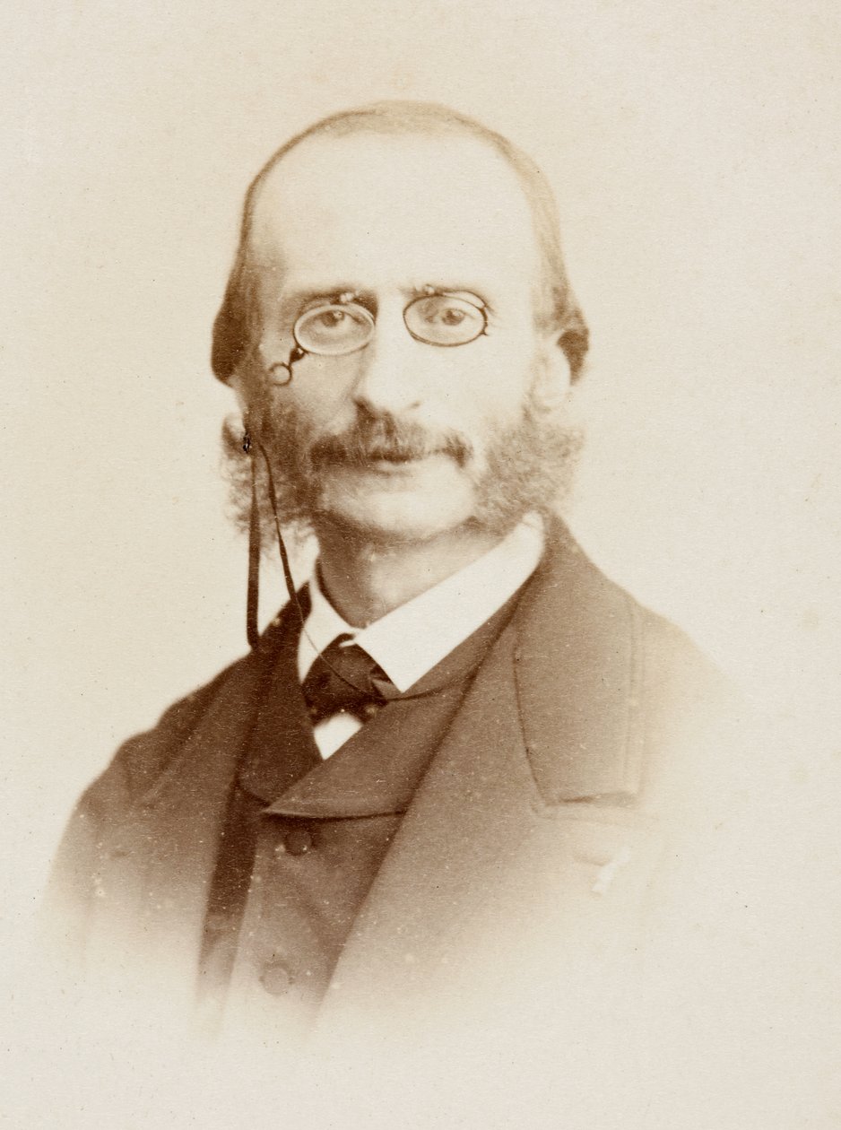 Portræt af Jacques Offenbach af Unknown photographer
