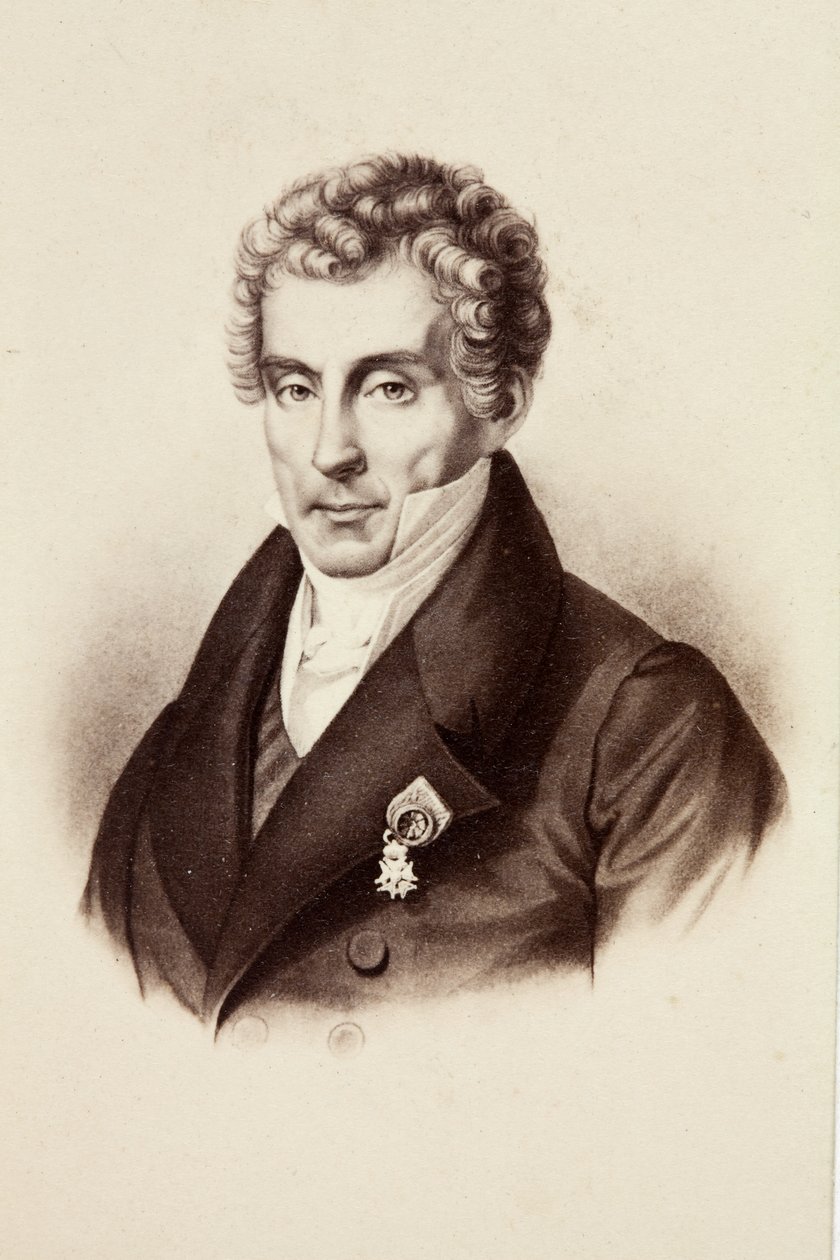 Portræt af Luigi Cherubini af Unknown photographer