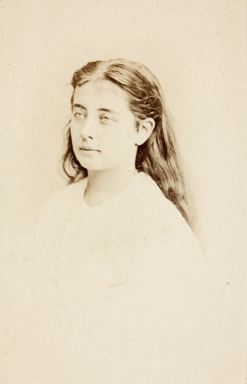 Portræt af Pauline Lucca af Unknown photographer