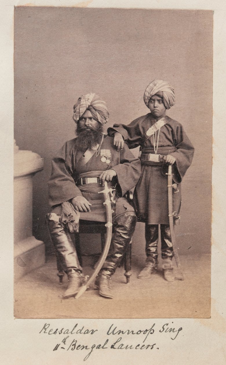 Rissaldar Unoop Singh af Unknown photographer