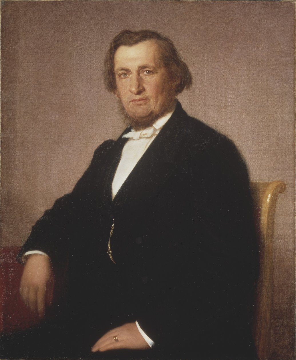 André Oskar Wallenberg, ca. 1870 (olie på lærred) af Uno Troili