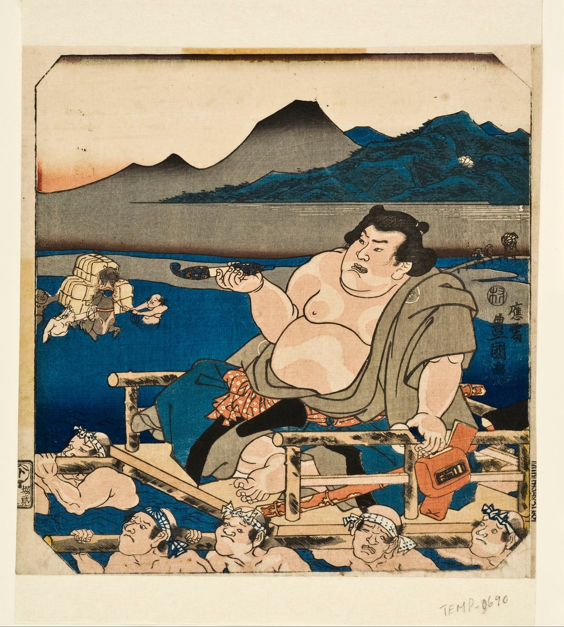Træsnit af Utagawa Kunisada