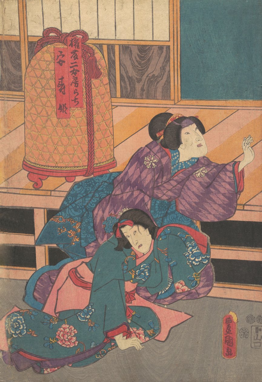 Print. af Utagawa Kunisada