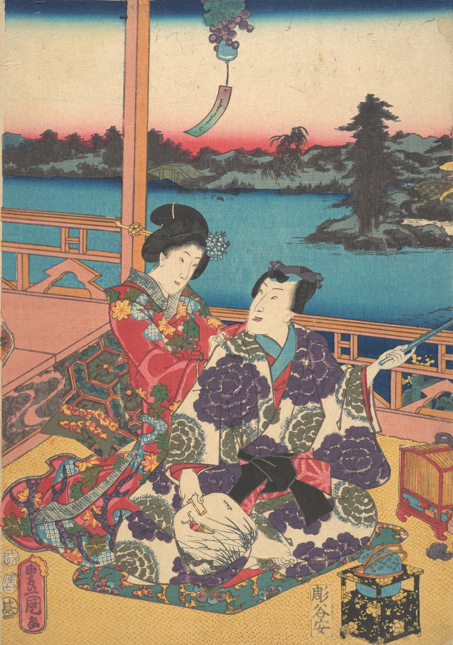 Print. af Utagawa Kunisada