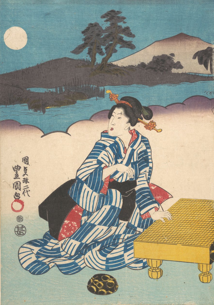 Print. af Utagawa Kunisada